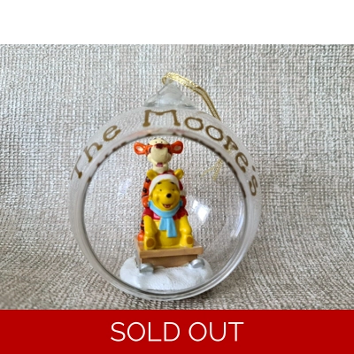 Tigger and Winnie the Pooh Disney Christmas Bauble